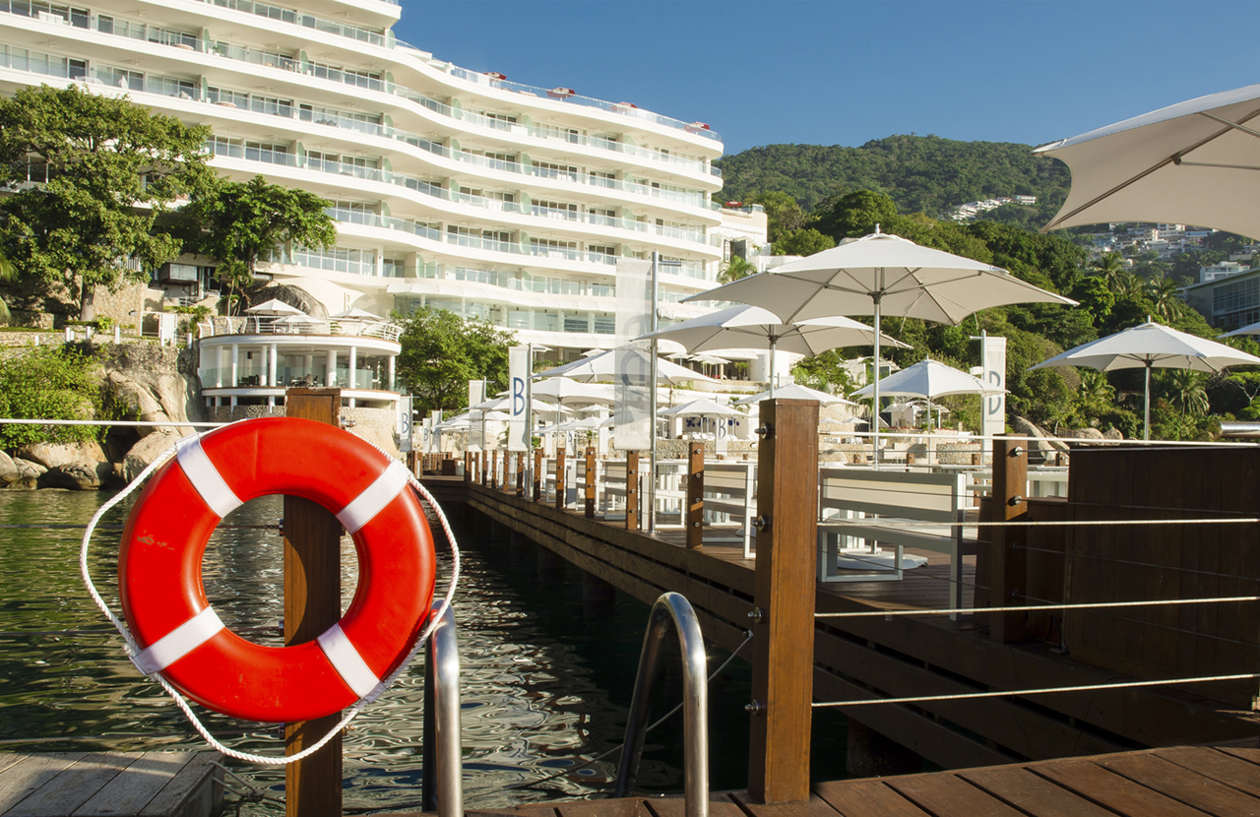 B Pichilingue Rooms & Beach Club 阿卡普尔科 外观 照片